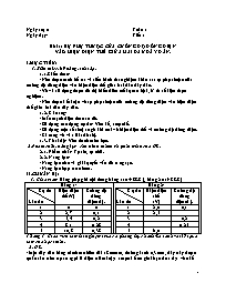 Giáo án Vật lí Lớp 9 - Tuần 1+2