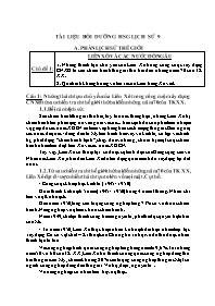 Tài liệu Bồi dưỡng HSG Lịch sử 9