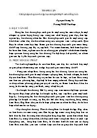 Tham luận Giải pháp nâng cao ôn tập học sinh 
