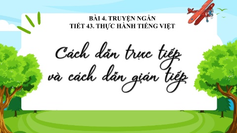 Bài giảng môn Ngữ văn 9 - Bài 4: Truyện ngắn 