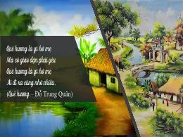 Bài giảng môn Ngữ văn Lớp 9 - Làng