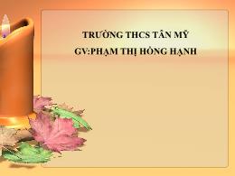 Bài giảng môn Sinh học 9 - Chương IV: Biến dị