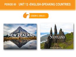 Bài giảng môn Tiếng anh 9 - Unit 12: English: