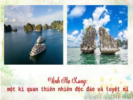 Bài giảng Ngữ văn 9 - Vịnh Hạ Long