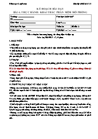 KHBD Tin học lớp 9 năm học 2026-2027 - Bài 6.